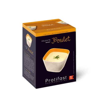 Protifast Soupe Hyperprot&eacute;in&eacute;e Velout&eacute; de Poulet 7 sachets
