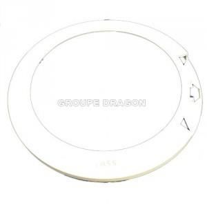 Cadre De Hublot Exterieure Pour S&egrave;che Linge Siemens - Wm12e481ff - Wm12e481ff - Wm14e480ff