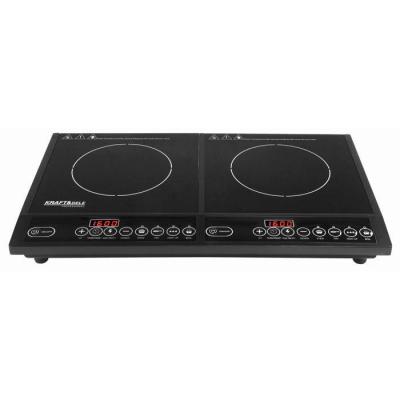 Double Plaque de cuisson &eacute;lectrique &agrave; induction 2000W