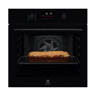 Electrolux Four int&eacute;grable multifonction 72l 60cm pyrolyse noir - LOF6P16Z
