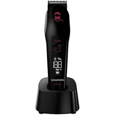 GRUNDIG MGK 9030 ProClub MGK9030 Tondeuse &agrave; cheveux Noir mat Rouge