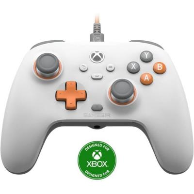 Manette de jeu - GAMESIR - T7 White - Compatible Xbox et PC - Filaire - Vibration int&eacute;gr&eacute;e