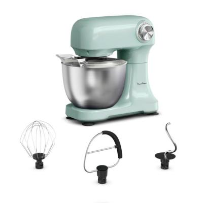 MOULINEX QA1403F0 Bake Easy, Robot p&acirc;tissier, Compact, Facile &agrave; utiliser, Vert c
