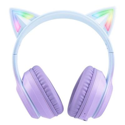 B90 Casque Gaming RGB Micro Haute Sensibilit&eacute; - Violet D&eacute;grad&eacute; - Neuf