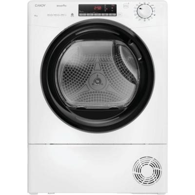 S&egrave;che-linge pompe &agrave; chaleur Candy CROEH11N2TBE-S - 11kg - connect&eacute; SmartPro - Classe D - Blanc