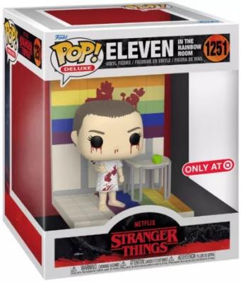 Figurine Funko Pop! Deluxe Stranger Things Season 4 Eleven in the Rainbow Room 
