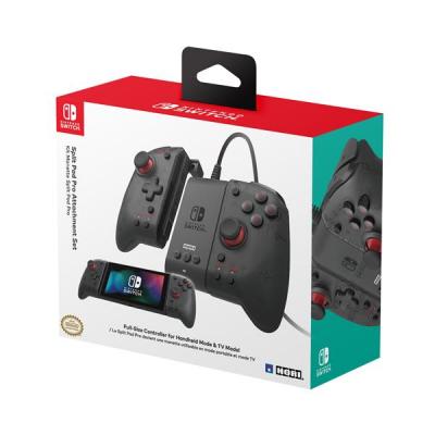 Jeu d'adaptateurs Split Pad Pro, manette de jeu noir/transparent