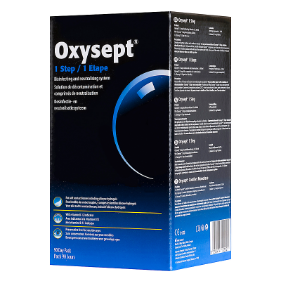 Oxysept Comfort - 3x300ml + 120 ml Lens plus