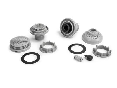 Intex Lot de 2 cr&eacute;pines larges avec hydroa&eacute;ration pour piscine Intex