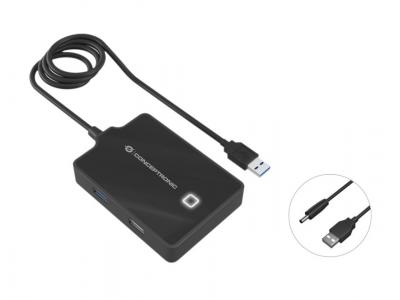Conceptronic hubbies10b hub usb 3.0 3xusb 2.0 + 1xusb 3.0