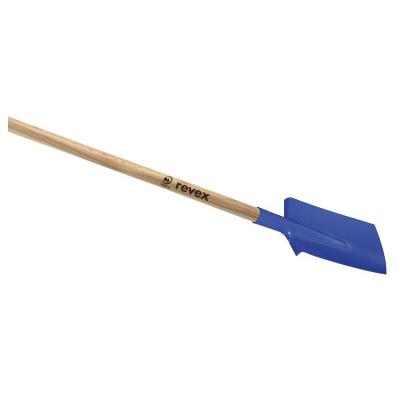 B&ecirc;che &agrave; rebord acier forg&eacute; REVEX manche bois L.100 cm