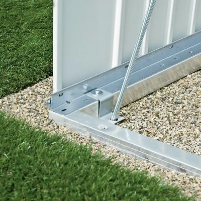 Cadre de sol Biohort en aluminium pour armoire &agrave; outils s&eacute;rie 90