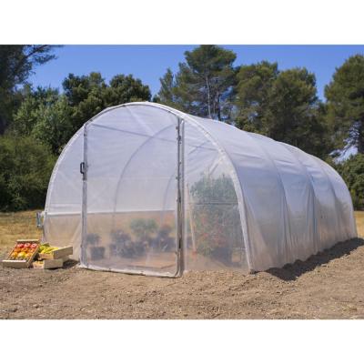 Serre tunnel &Eacute;CO-18 largeur 3 m x 6 m Richel 18 m&sup2; pied platine