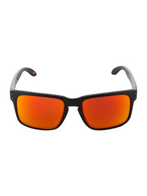 Paire de lunettes oakley holbrook matte black prizm ruby ref oo9102 e2