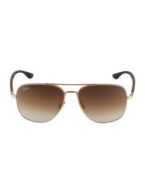 Ray-Ban Lunettes de soleil '0RB3683' noisette / or