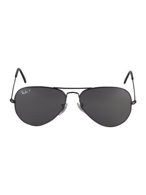 Lunettes de soleil polaris&eacute;es AVIATOR LARGE METAL RB3025 Gris Ray Ban