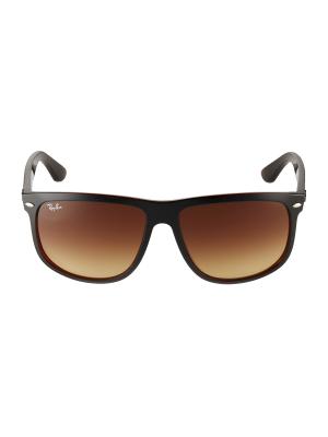 Ray-Ban Lunettes de soleil 'BOYFRIEND' marron / noir