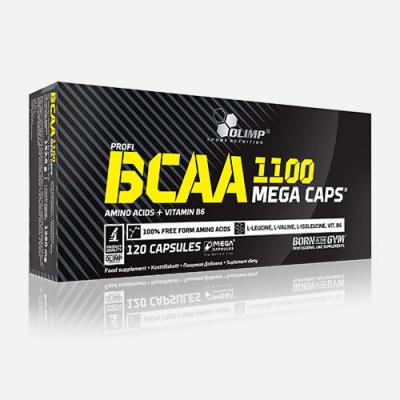 OLIMP SPORT NUTRITION BCAA 1100 Mega 120 Capsules