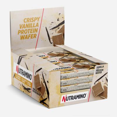 Gaufrettes prot&eacute;in&eacute;es Protein Wafers - Vanilla Boite de 12