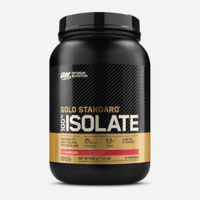 Gold Standard 100% Isolate - Optimum Nutrition - Fraise - 31 Servings (930 Grammes)