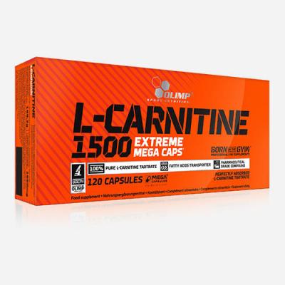 OLIMP SPORT NUTRITION L-carnitine 1500 Extreme Mega Caps 120 Capsules