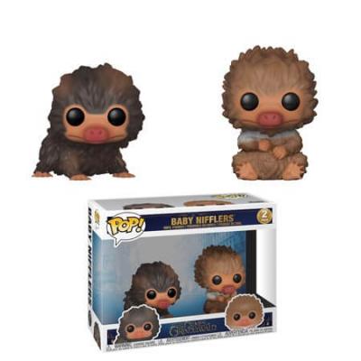 Les Animaux Fantastiques 2 Pack 2 Figurines Pop! Movies Vinyl Baby Nifflers 9 Cm