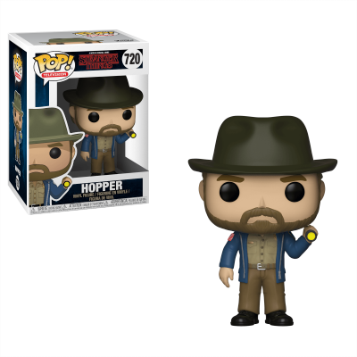 Figurine Pop! Hopper avec lampe - Stranger Things