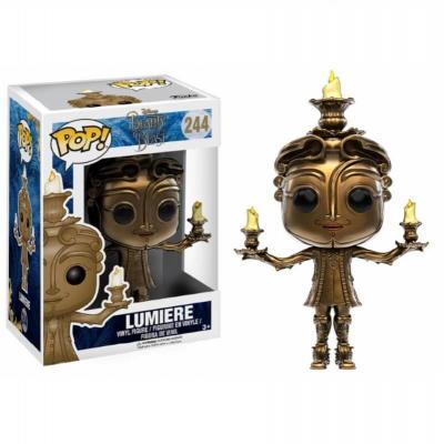 Figurine Funko Pop Disney La Belle et la B&ecirc;te Lumi&egrave;re 10 cm