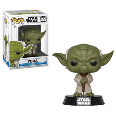 Figurine Funko Pop Bobble Star Wars Clone Wars Yoda 