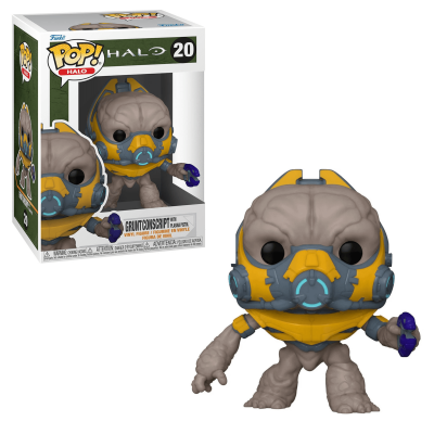 Halo infinite - figurine pop! Grunt w/weapon 9 cm