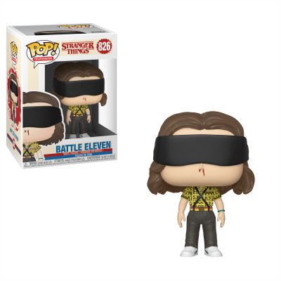 Figurine Funko Pop! N&deg;826 - Stranger Things - S3 Eleven au combat 