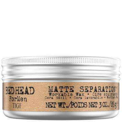 TIGI Bed Head For Men Styling S&eacute;paration mate Cire exploitable 85g