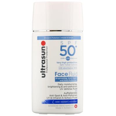 Ultrasun Face Fluide Hydratant Quotidien Peaux Sensibles SPF 50+ 40ml