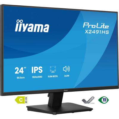 Moniteur PC iiyama ProLite X2491HS-B1 23,8 IPS Full HD 120 Hz 1 ms Noir - Neuf
