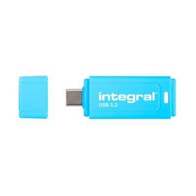 Integral Neon-C - Cl&eacute; USB - 128 Go - USB-C 3.1 Gen 1 - bleu