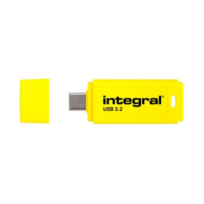 Integral Neon-C - Cl&eacute; USB - 32 Go - USB-C 3.1 Gen 1 - jaune