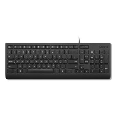 Lenovo 4Y41R64644, Taille r&eacute;elle (100 %), Avec fil, USB, Plunger key switch, Noir