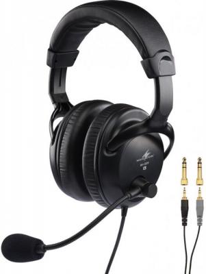 Casque st&eacute;r&eacute;o professionnel avec micro serre-t&ecirc;te dynamique BH-009