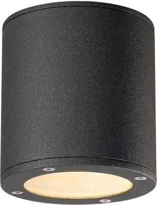 Plafonnier ext&eacute;rieur SLV SITRA, anthracite, GX53/TCR-TSE, 9W max, IP44
