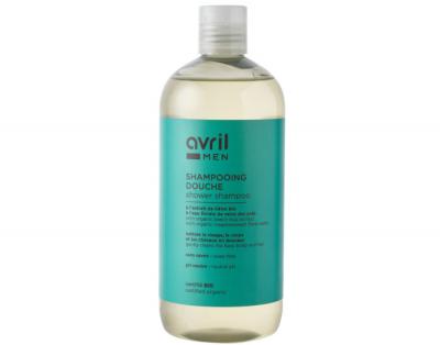Avril - Shampooing douche Homme 500 ml - Certifi&eacute; bio 5 ml