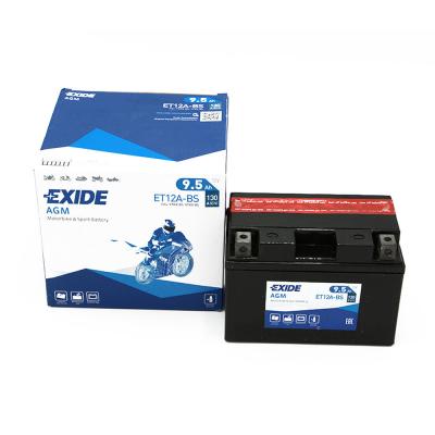 Exide - Batterie moto ET12A-BS YT12A-BS 12v 9.5ah 120A