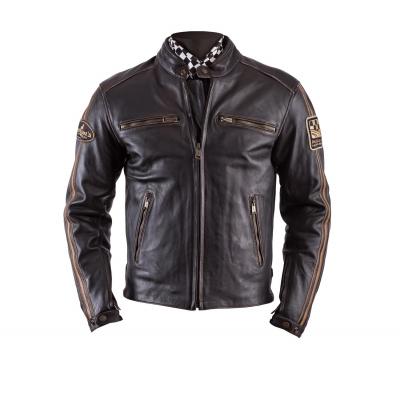 Helstons ACE Oldies Veste De Moto En Cuir Marron S 
