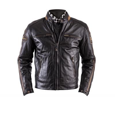 Helstons ACE Rag Veste De Moto En Cuir Marron S