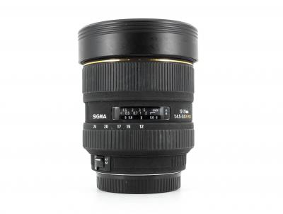 Sigma pour Canon 12-24mm 1:4.5-5.6 II AF DG HSM noir - tr&egrave;s bon &eacute;tat