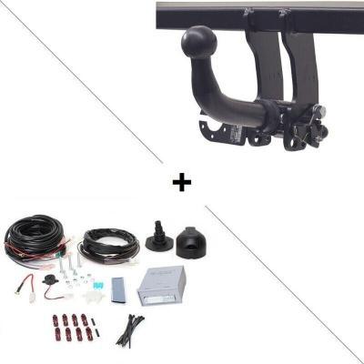 Volvo - Attelage S60 (01/00-05/10) rdsoh + faisceau universel 7 broches + boitier &eacute;lectronique
