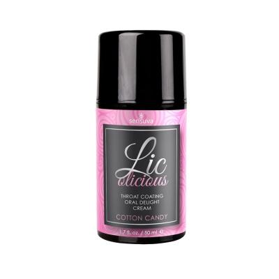 Gel Oral pour Fellation Barbe &agrave; Papa Delight Lic-O-Licious