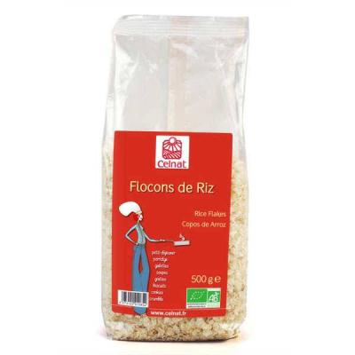 Celnat Flocons de riz Bio - Sachet 500g