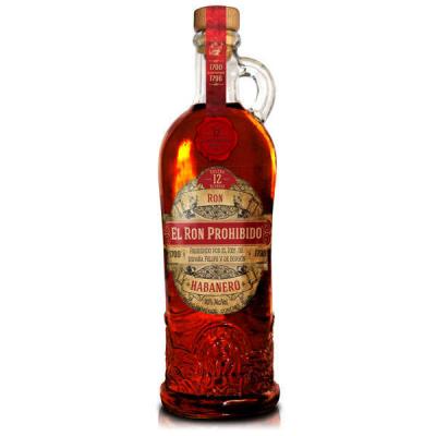 El Ron Prohibido rhum ambr&eacute; du Mexique 40% - Bouteille 70cl