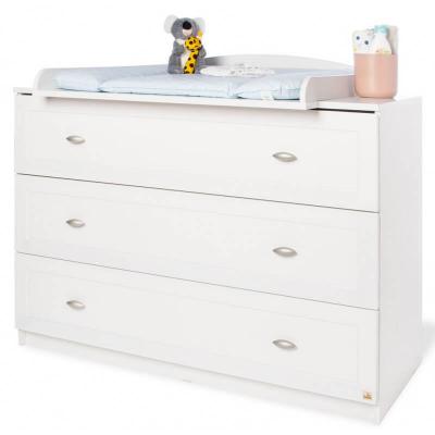 Table &agrave; langer pour b&eacute;b&eacute;s large blanc Laura Pinolino