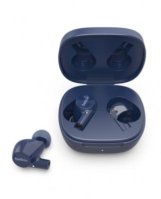 Belkin Soundform Rise Wireless Headphones Bleu